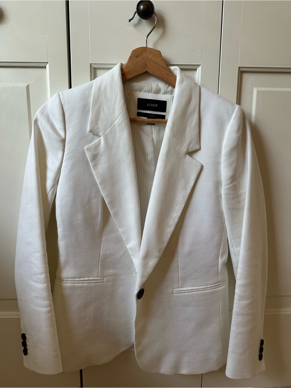 JCrew parke blazer white